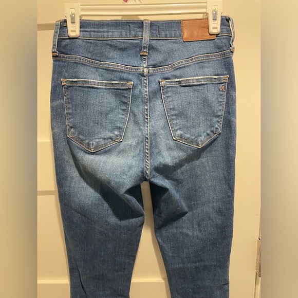 MADEWELL 10” High-Rise Skinny Exposed Buttons Jeans - Picture 10 of 12